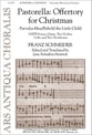Pastorella : Offertory for Christmas SATB choral sheet music cover